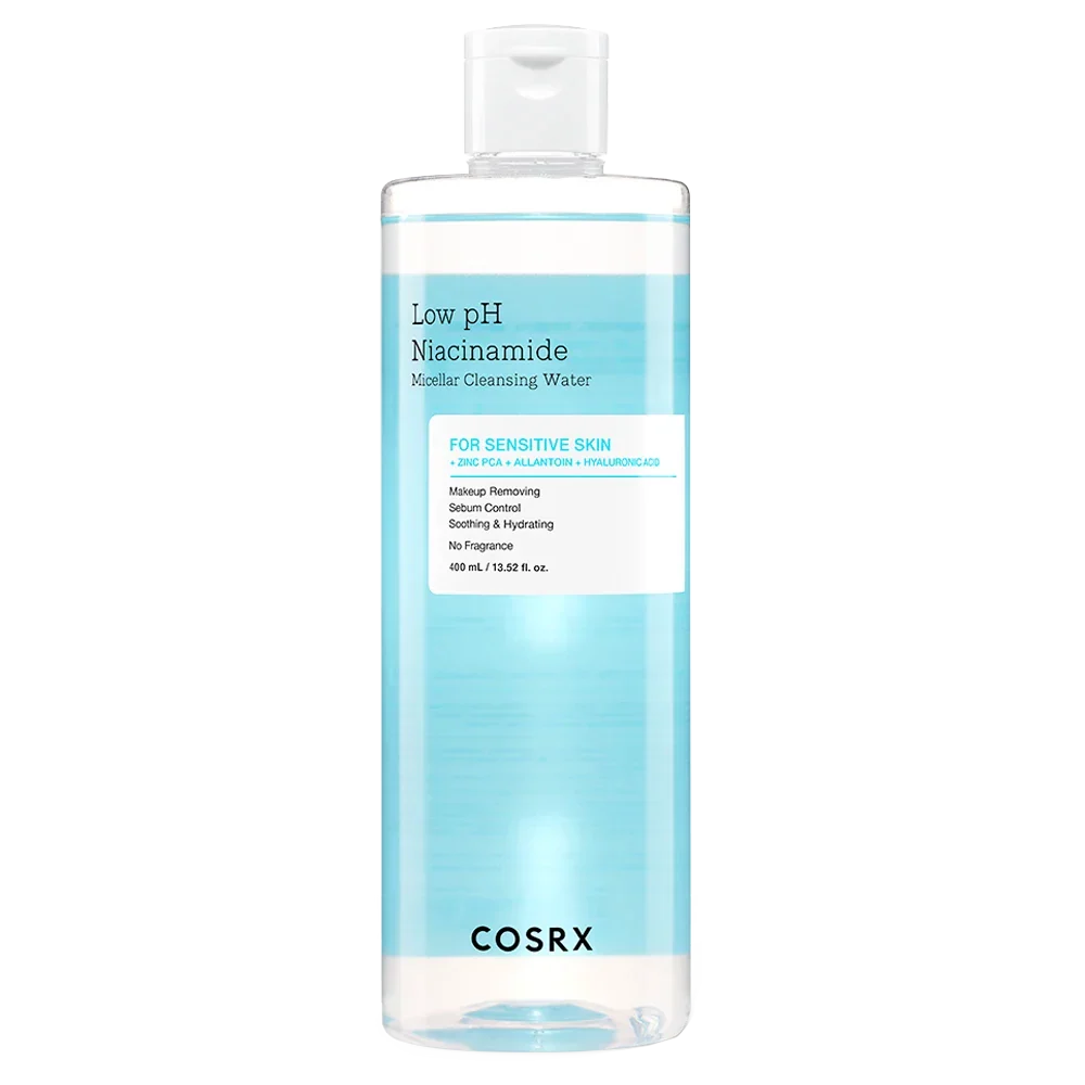 COSRX Low pH Niacinamide Micellar Cleansing Water (400ml) - Kiyoko Beauty