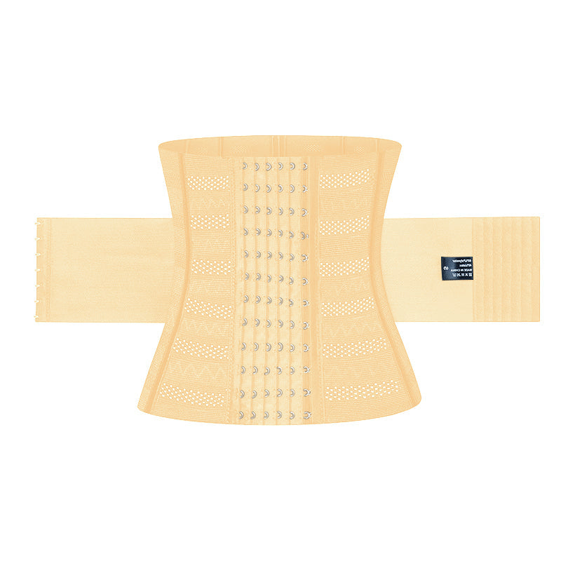 Double Belt Steel Boned Waist Trainer Women’s Slimming Corset