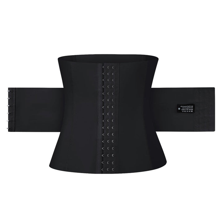 Double Belt Sweat Girdle Waist Trainer Body Compression Wrap Cincher