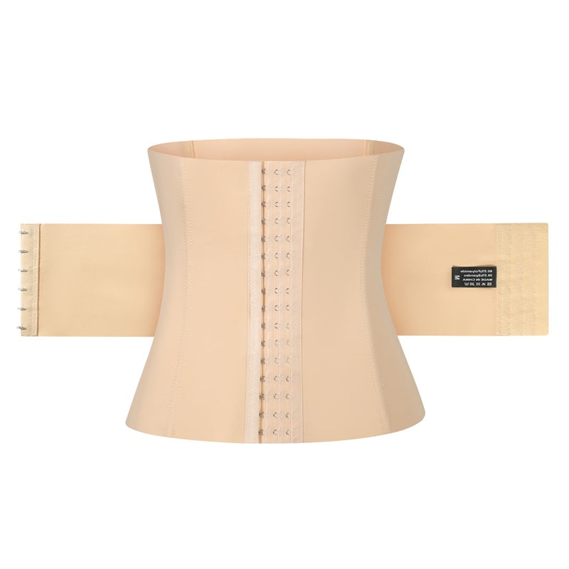 Double Belt Sweat Girdle Waist Trainer Body Compression Wrap Cincher