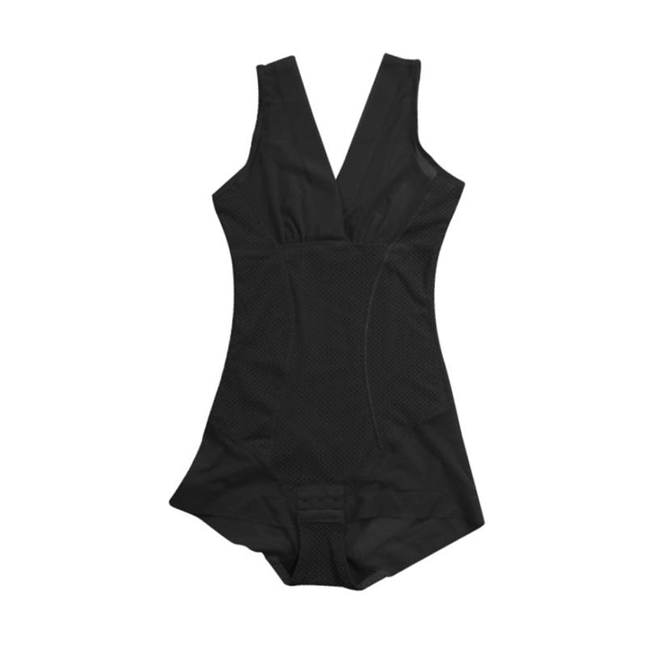 Side Zipper High Waist Trainer Leggings Bodysuit Slim Tummy Tucker Bra